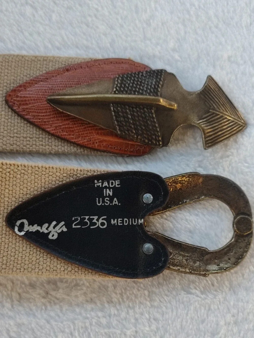 Omega stylish beige